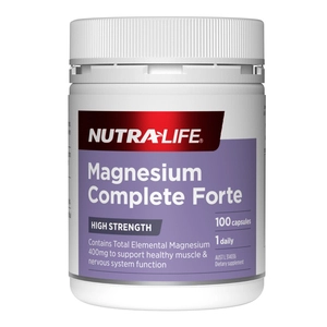 Nutra-Life Magnesium Forte Daily 100 Capsules