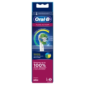 Oral-B Floss Action Electric Toothbrush Refills 5 Pack