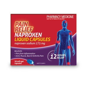 PAIN RELIEF Liquid Capsules 30 Capsules