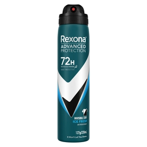 Rexona Advanced Protection 72H Invisible Dry Ice Fresh Antiperspirant 220mL