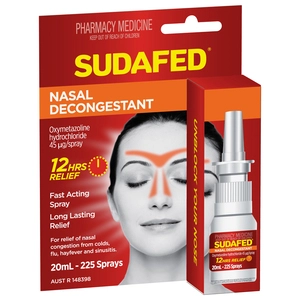 Sudafed Nasal Decongestant 20mL