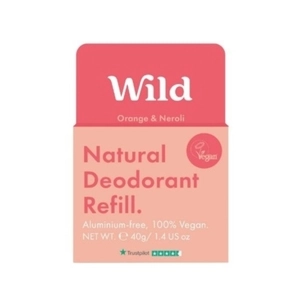 WILD Natural Deodorant Refill Orange & Neroli 40g