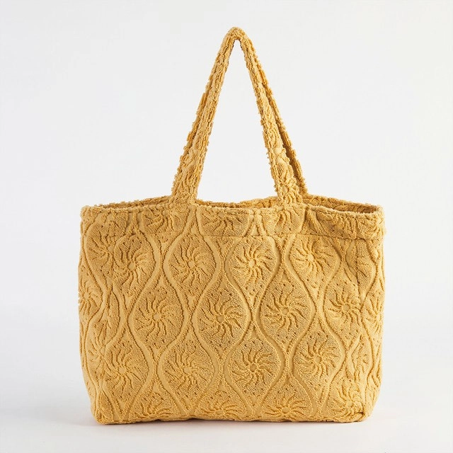 Azalea Sun Terry Beach Bag by Pillow Talk