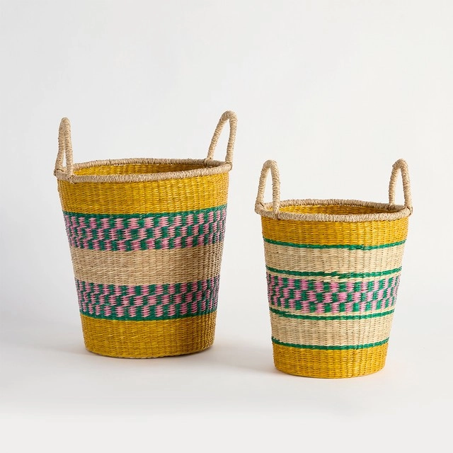 Belize Stripe Basket by Habitat