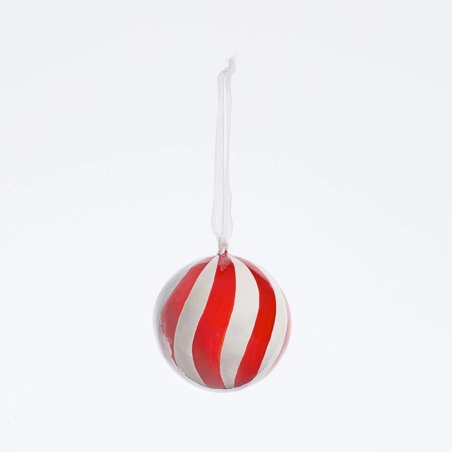 Candy Swirl Christmas Bauble by Habitat