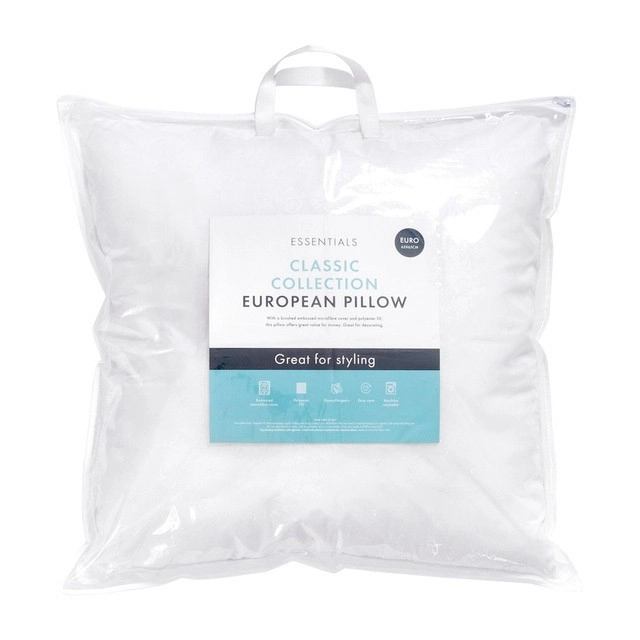 Classic Collection European Pillow by Essentials