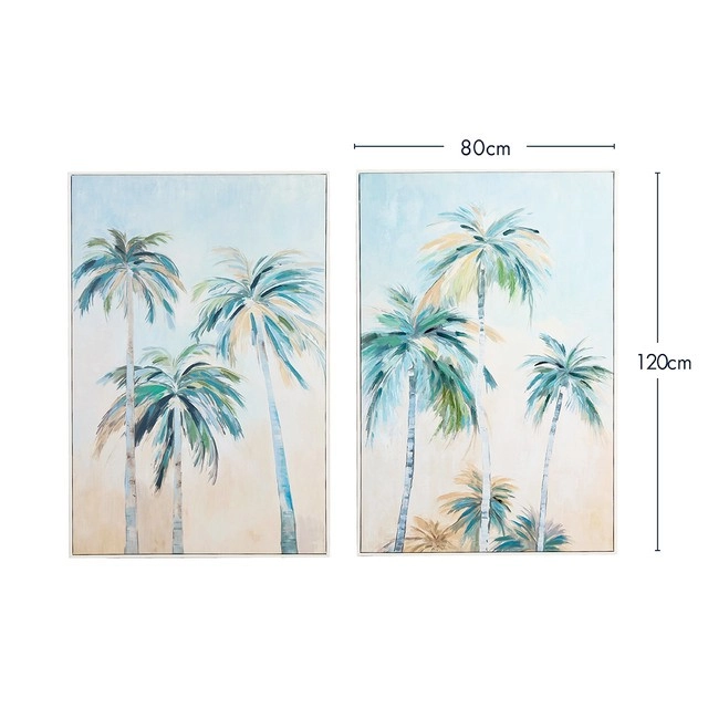 Oasis Palm Tree Wall Art by M.U.S.E.