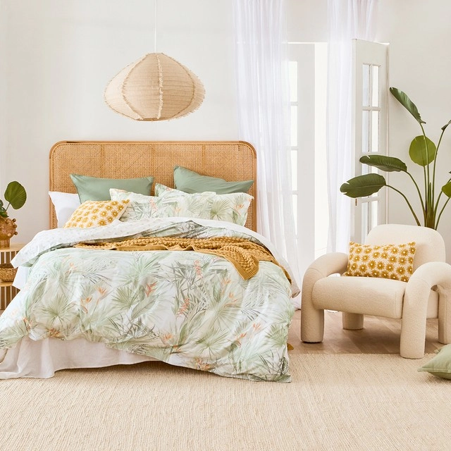 Palm Grove Quilt Cover Set by Habitat