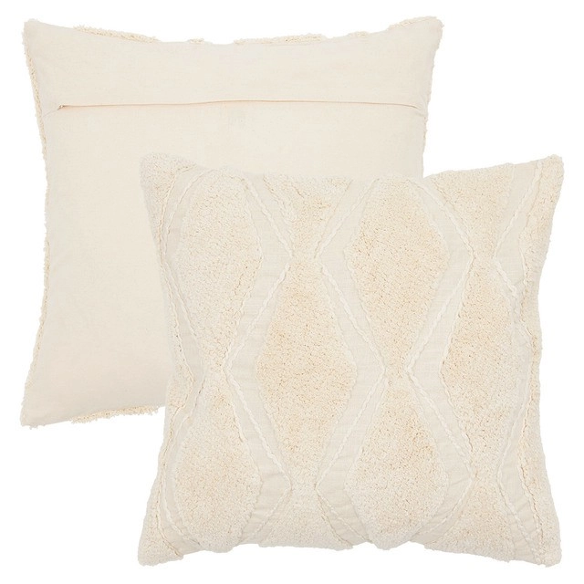 Rhianna Diamond Geo Large Square Cushion by Habitat