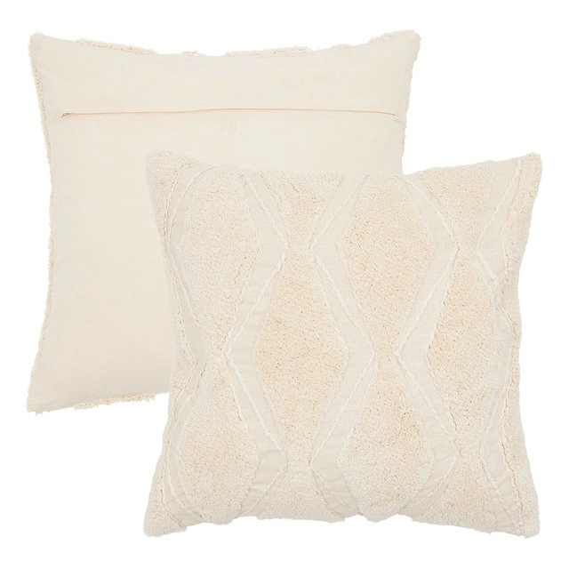 Rhianna Diamond Geo Square Cushion by Habitat