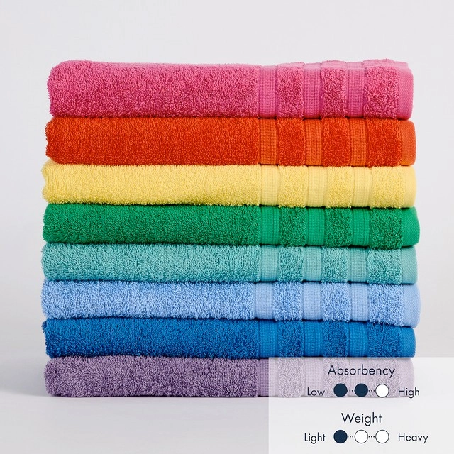 Tempo Cotton Towel Range by Essentials