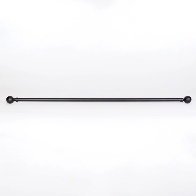 Bailey Extendable Black Rod Set by Habitat