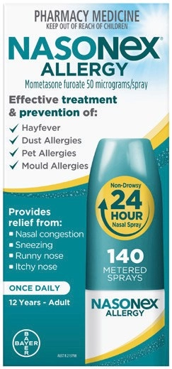 Nasonex Allergy 140 Metered Sprays