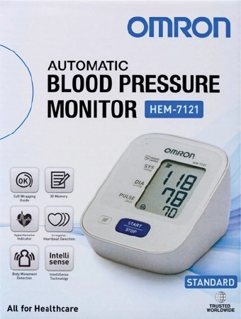 Omron HEM-7121 Automatic Blood Pressure Monitor