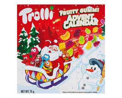 Trolli Gummi Advent Calendar 75g