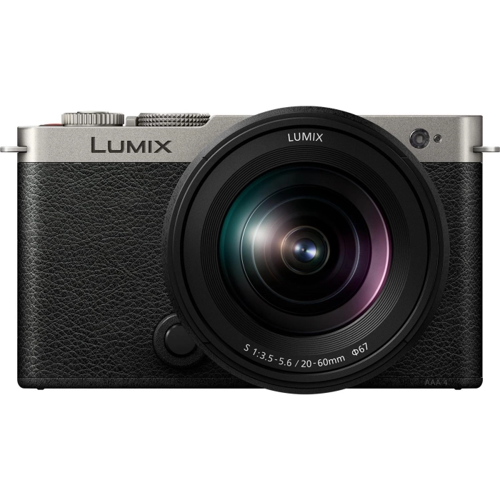 Panasonic LUMIX S9 6K Video Compact Full-Frame Mirrorless Camera with 20-60mm Lens (Silver)