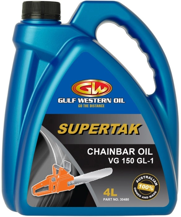 Gulf Western Oil Supertak Chainbar Oil 4L