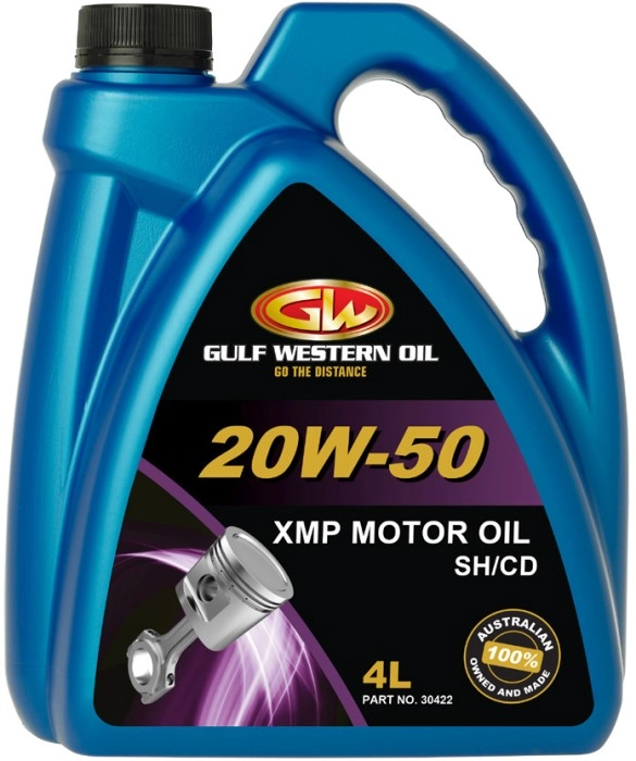 Gulf Western Oil XMP 20W-50 4L