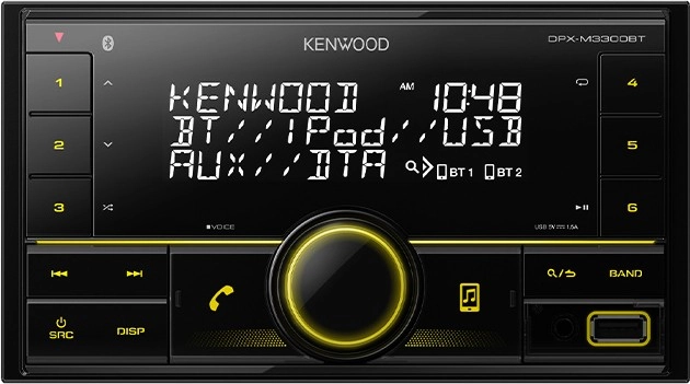 Kenwood 2din Digital Media Bluetooth Receiver