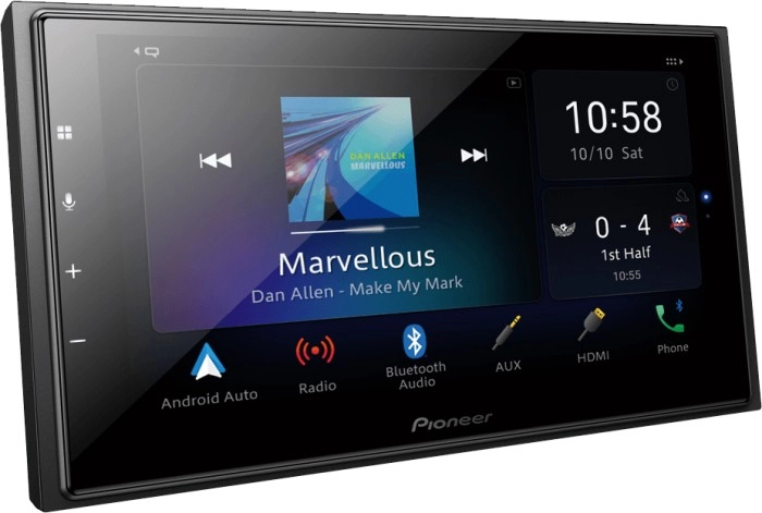 Pioneer 6.8” AV Head Unit Includes Apple Carplay, Android Auto & Alexa