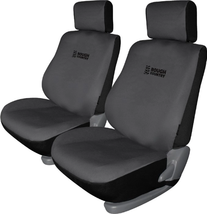 Rough Country Heavy Duty Canvas Front Seat Covers