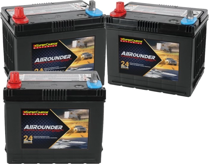 Supercharge Allrounder Starting Deep Cycle Batteries