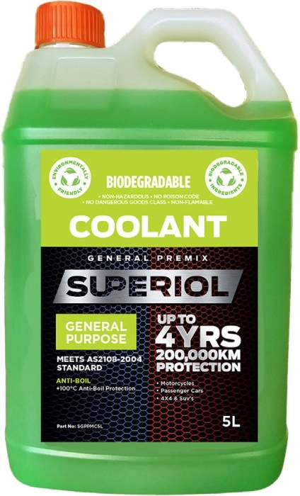 Superiol General Purpose Premix Coolant 5L