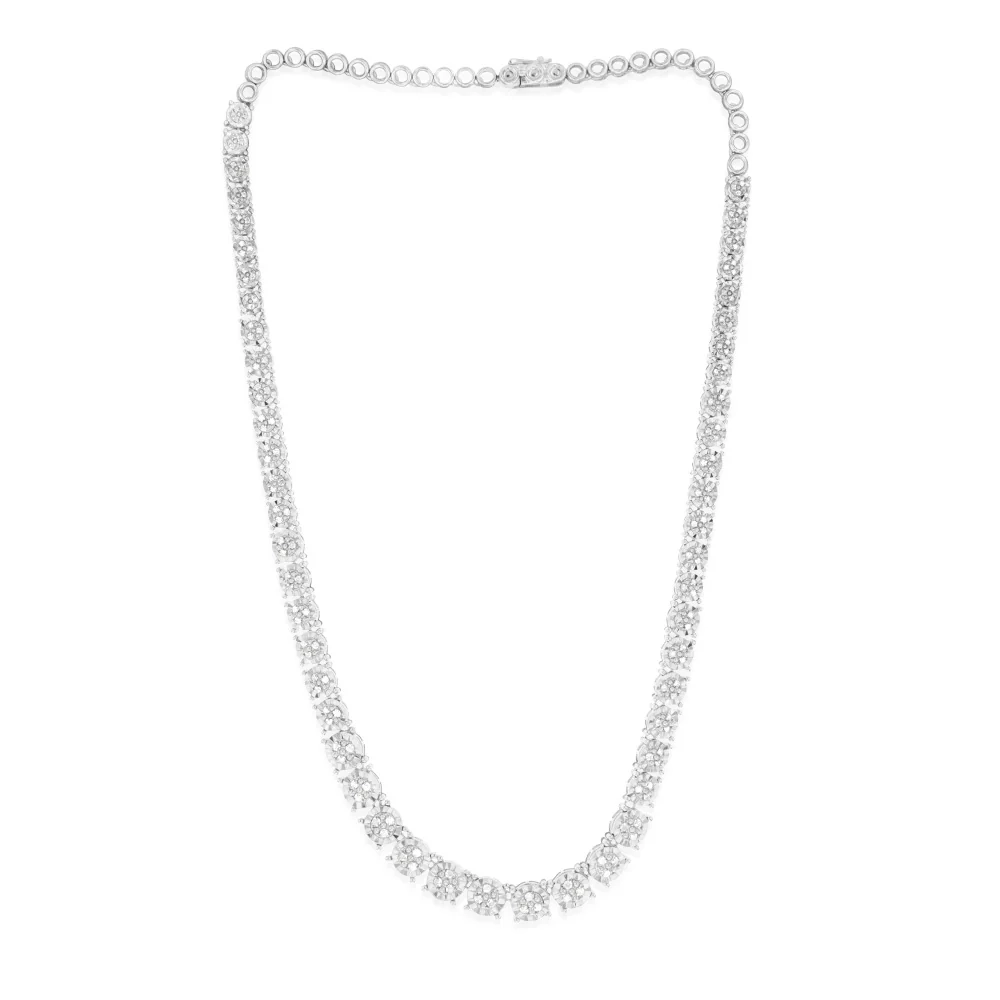 1.1 Carat Diamond Chain in Sterling Silver – Shiels Jewellers