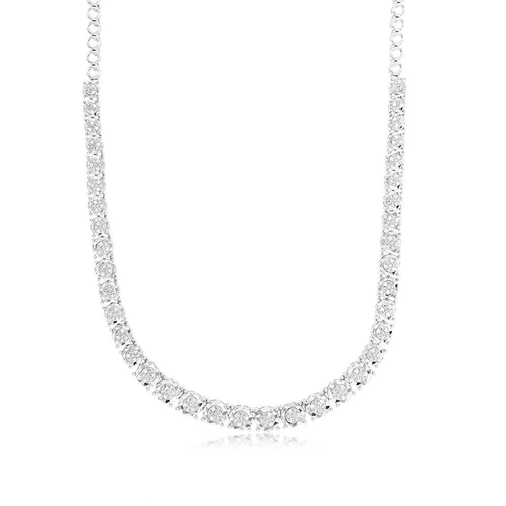 1/3 Carat Diamond Chain in Sterling Silver – Shiels Jewellers