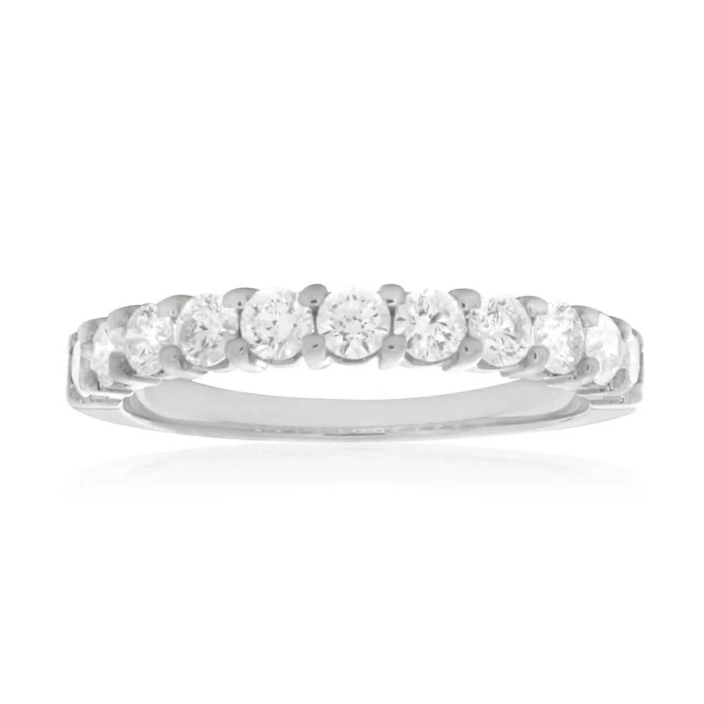 18ct White Gold 'Eden' Ring With 3/8 Carats Of Diamonds – Shiels Jewellers