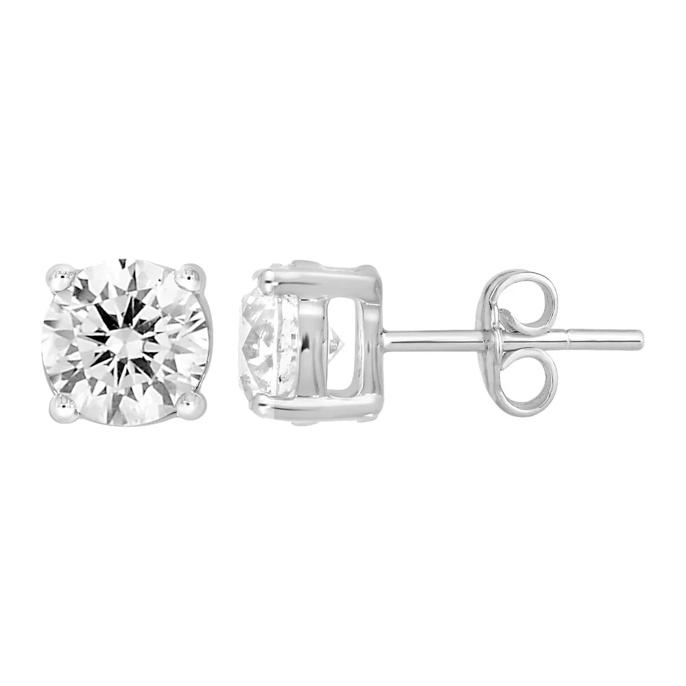 9ct White Gold 2.00 Carat Diamond Stud Earrings – Shiels Jewellers