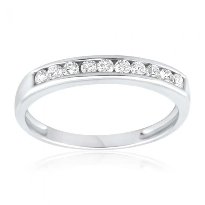 9ct White Gold Wonderful Diamond Ring – Shiels Jewellers