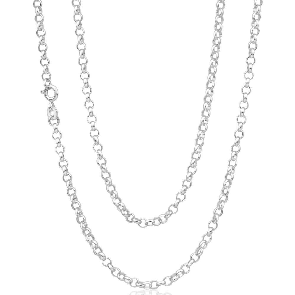 Sterling Silver 80cm 70 Gauge Belcher Chain – Shiels Jewellers