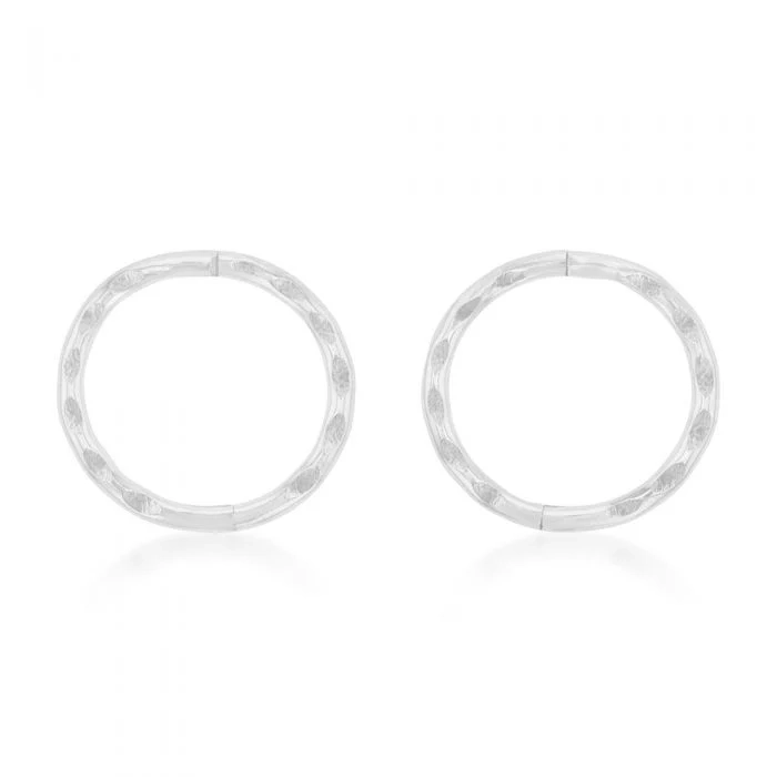 Sterling Silver Sleeper Facet 8mm Earrings – Shiels Jewellers