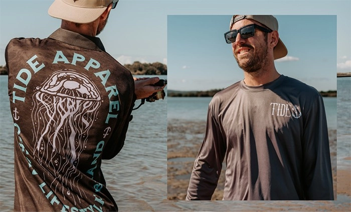 20% off Regular Price on Tide Apparel Fishing Jerseys