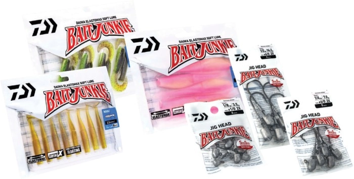 Daiwa Baitjunkie Soft Plastics & Jig Heads