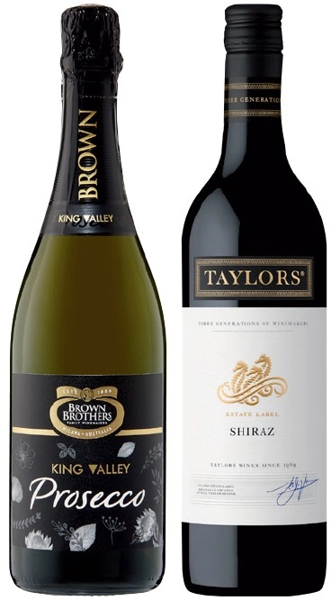 Brown Brothers Prosecco or Taylors Estate 750mL Varieties