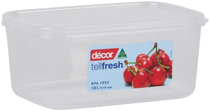 Décor Tellfresh Oblong Container 1.8 Litre