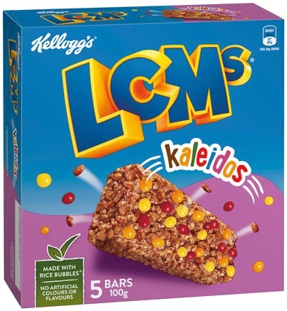 Kellogg's LCM's or Nutri Grain Original 5 Pack Selected Varieties