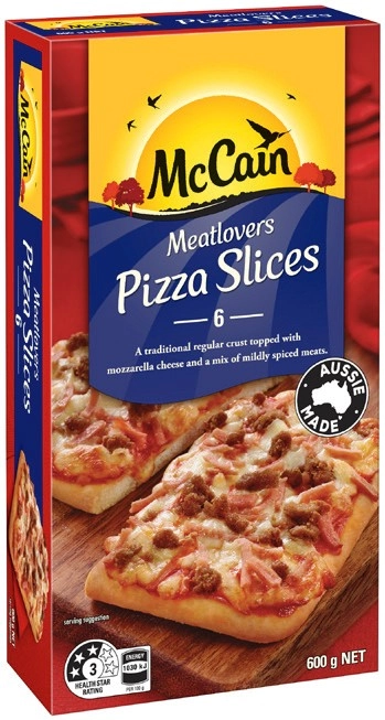 McCain Pizza Slices 540‑600g Selected Varieties