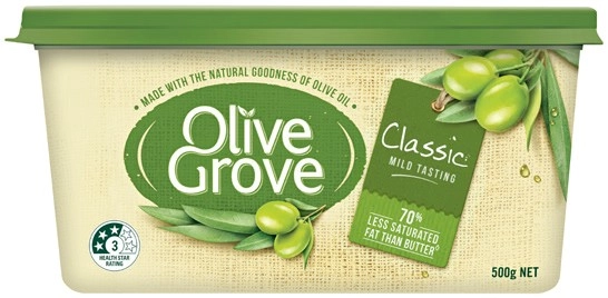 Olive Grove Spread 500g Selected Varieties