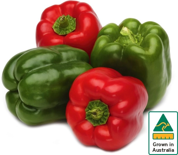 Australian Red or Green Capsicum