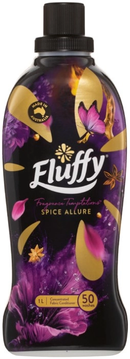 Fluffy Concentrated Fabric Conditioner 900mL-1 Litre Selected Varieties