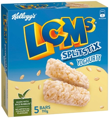 Kellogg's LCMs or Nutri‑Grain Bars 5 Pack Selected Varieties