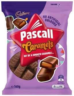 Pascall Chocolate Share Bag 120‑185g, Cadbury Bites 120‑142g, Fry's Turkish Delight Bites 140g, Curly Wurly Squirlies 130g, Cherry Ripe or Europe Minis 150g Selected Varieties