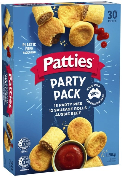 Patties Party Pack 30 Pieces