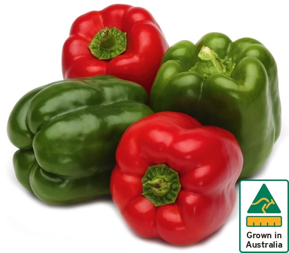 Australian Red or Green Capsicum