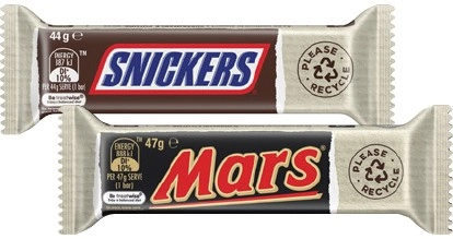 Mars Medium Bar 44-56g, M&M’s 35-49g, Twix Twin 50g or Skittles 30g Selected Varieties