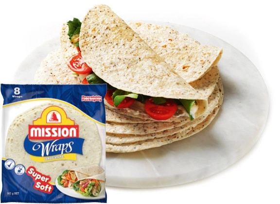 Mission Wraps 6‑8 Pack Selected Varieties