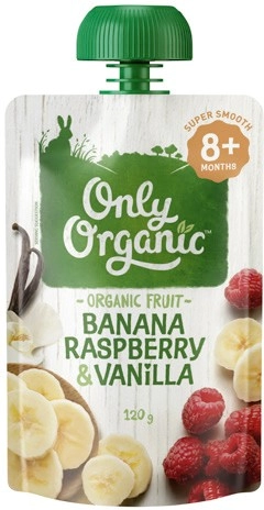 Only Organic Baby Food 120g Selected Varieties